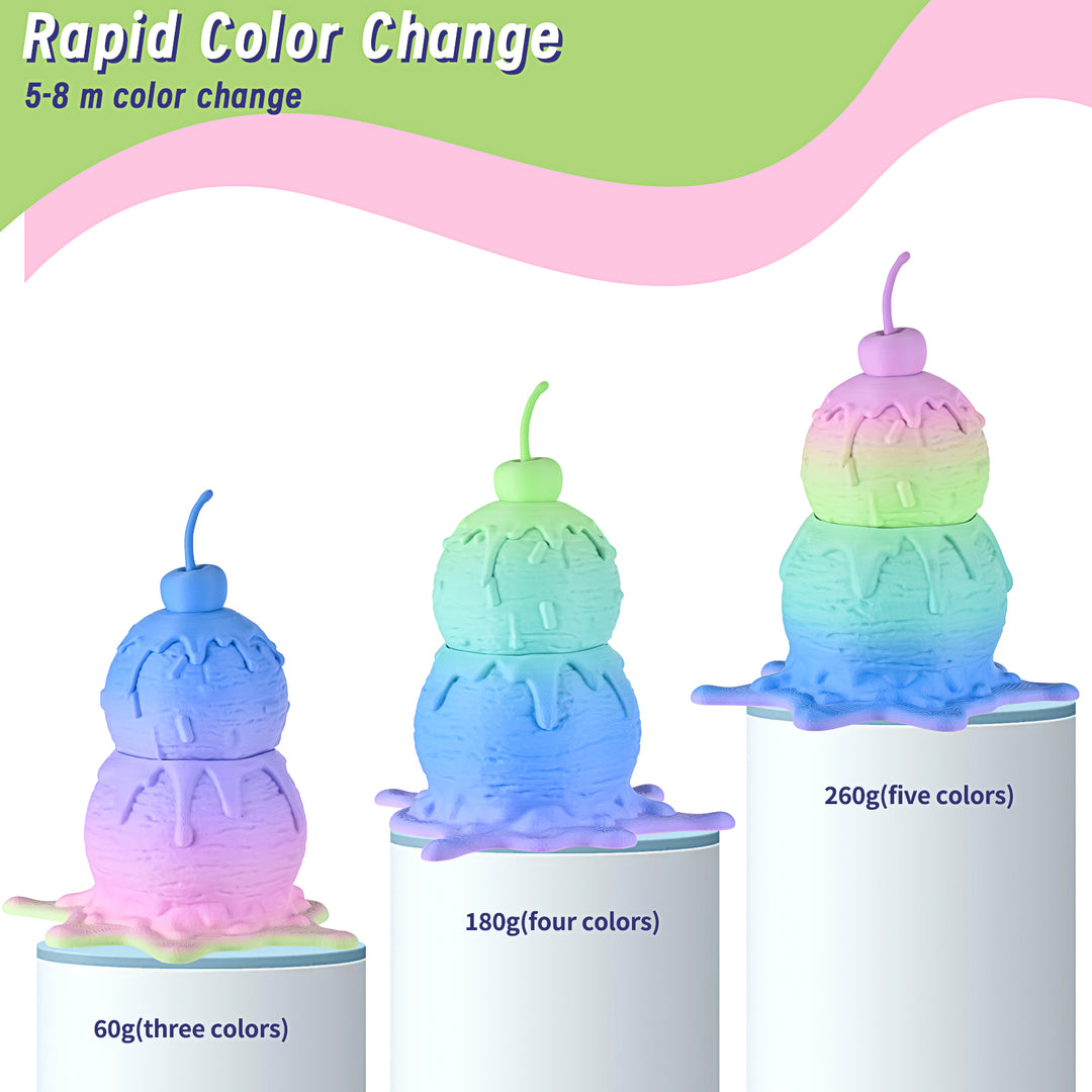 Matte Rainbow PLA
