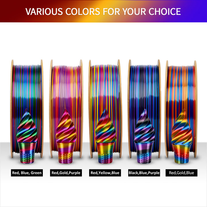 Twisted Rapid Rainbow PLA