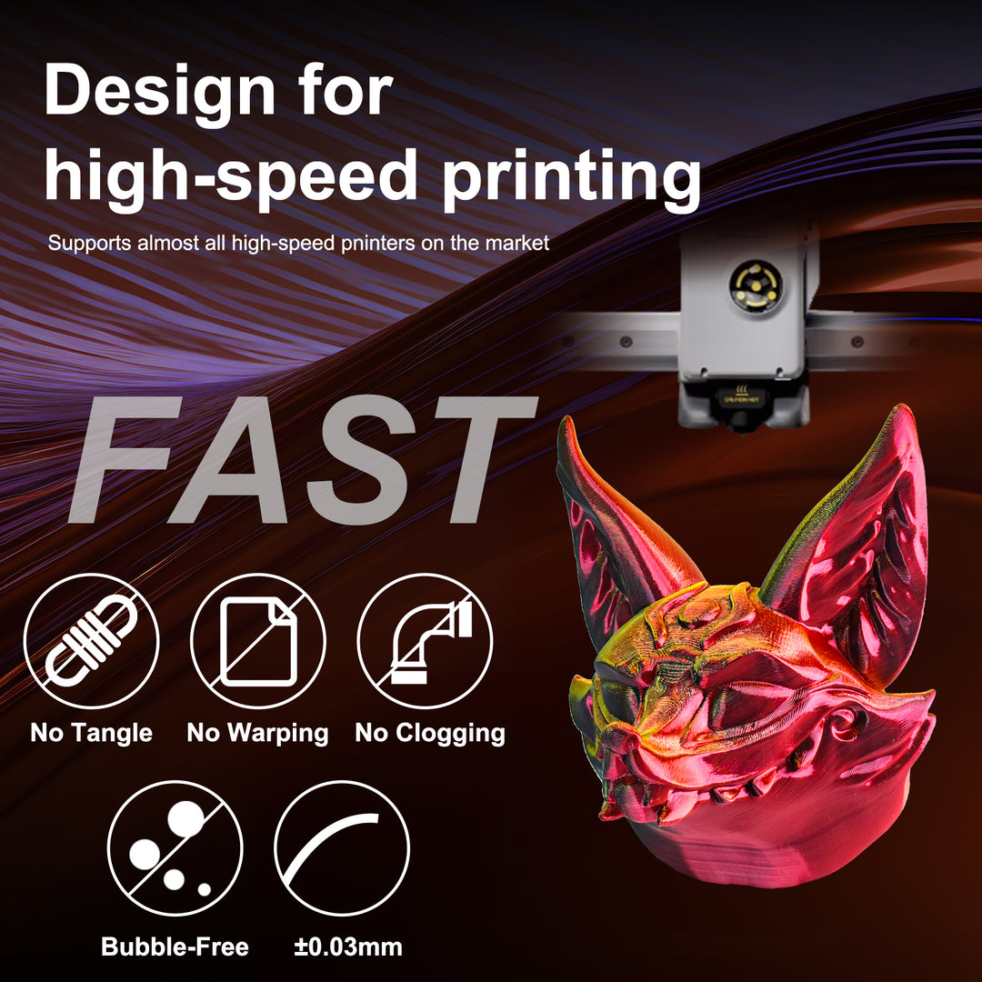 Silk Tri Color PLA