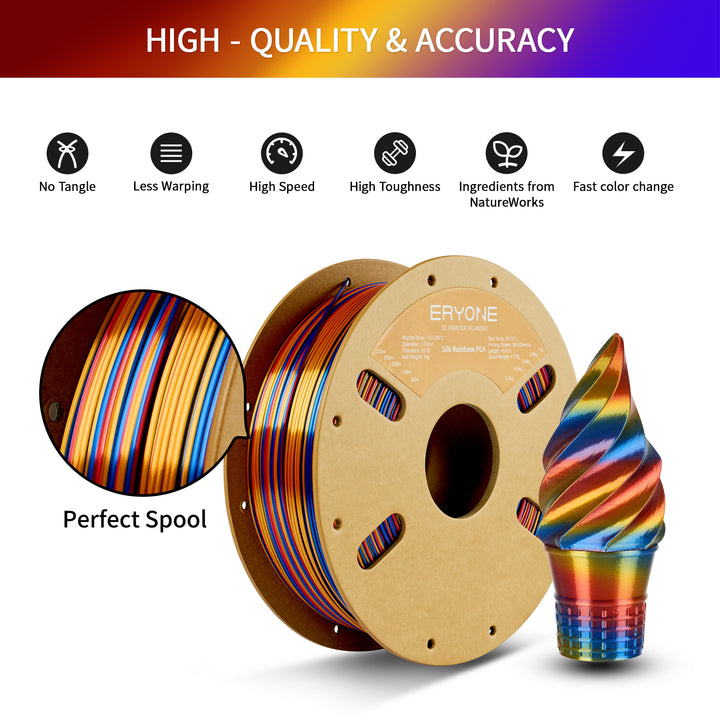 Twisted Rapid Rainbow PLA