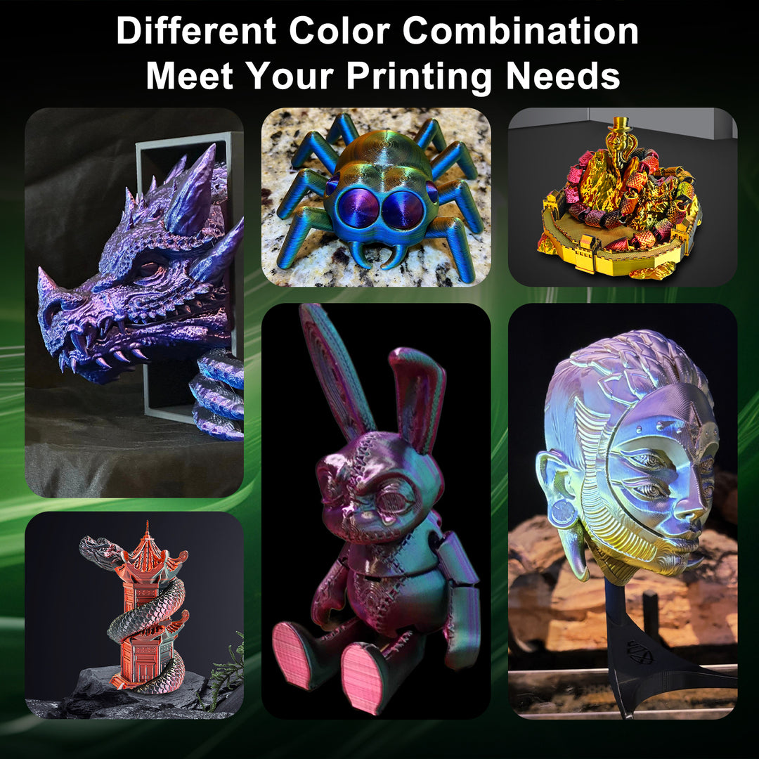 Silk Tri Color PLA